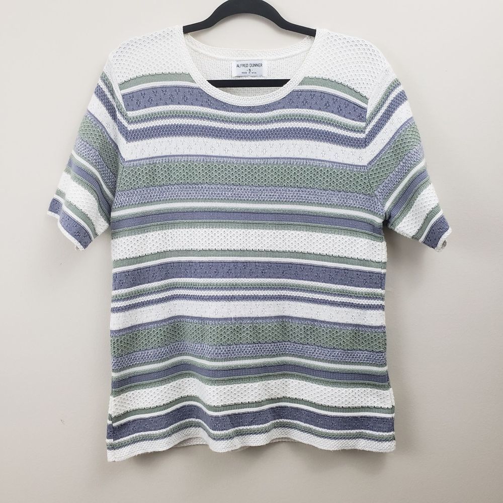 Knit Pastel Striped Top